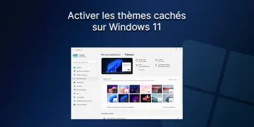 Activer les thèmes cachés sur Windows 11