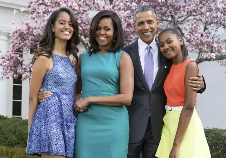 michelle barack obama famille usa président