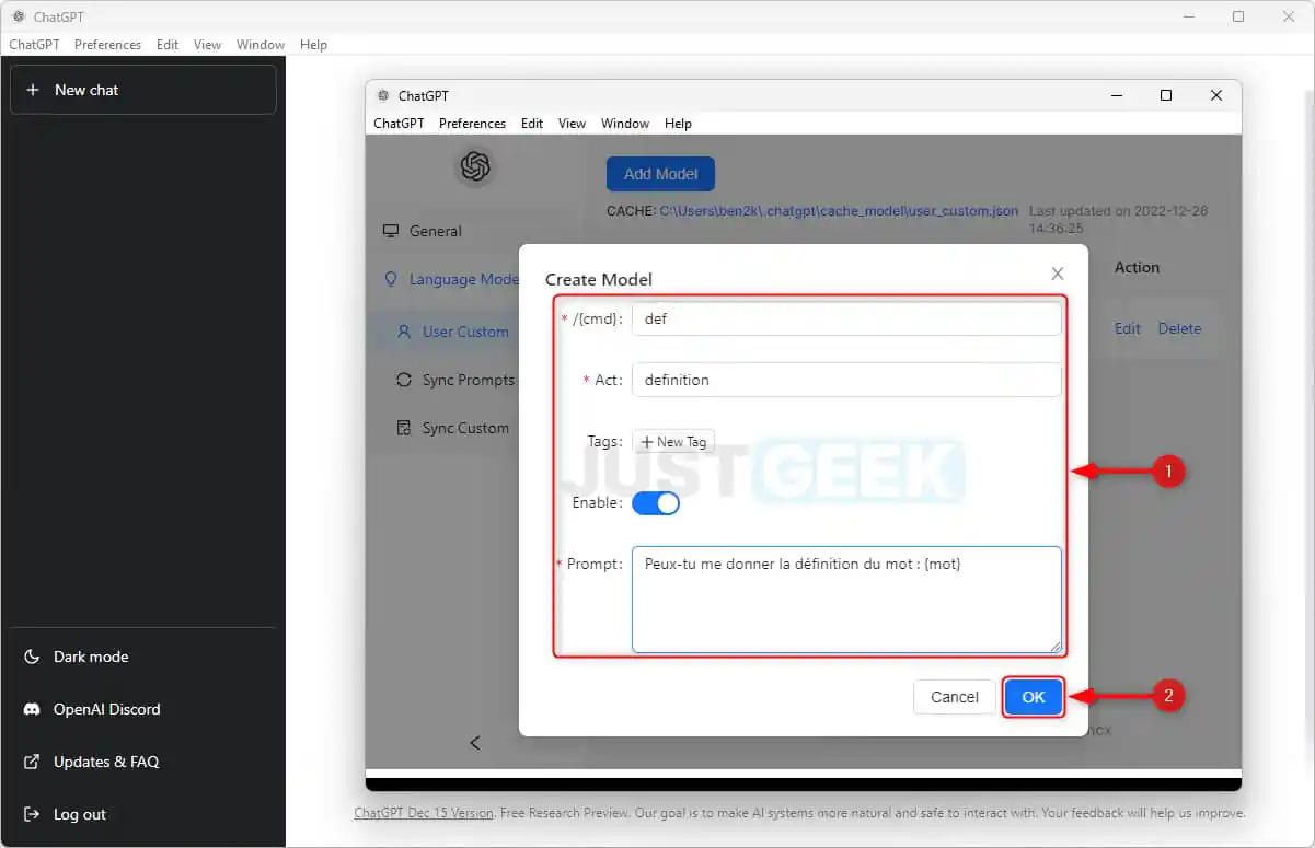 une application de bureau pour Windows, macOS et Linux