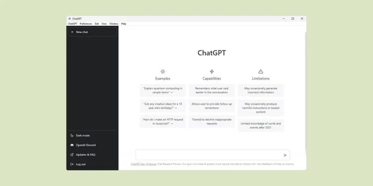 une application de bureau pour Windows, macOS et Linux