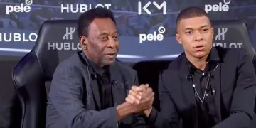 Pelé rencontre Mbappé