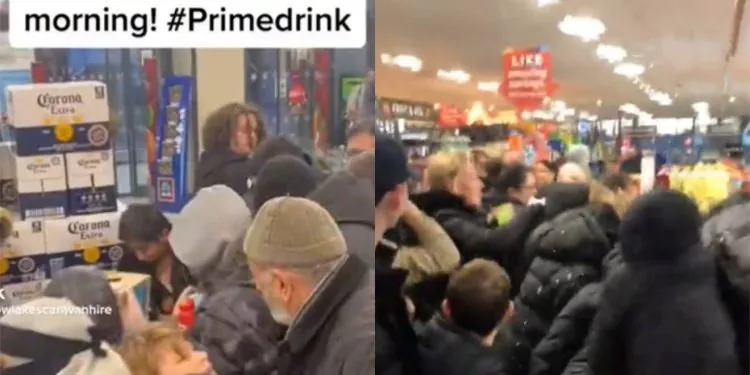 Une promotion sème le chaos dans les magasins (vidéo)