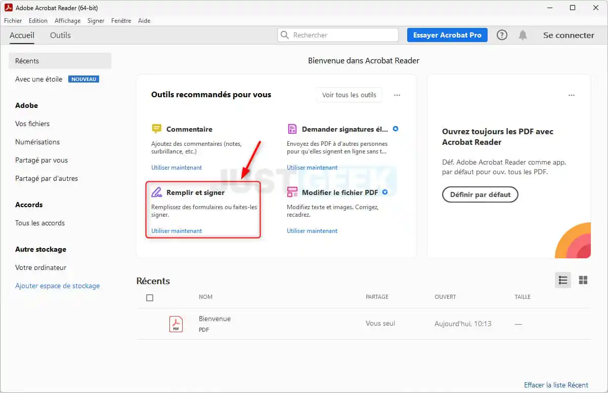 Comment signer un PDF avec Adobe Acrobat Reader ?