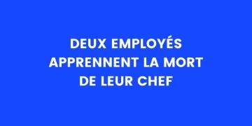 Deux employés apprennent la disparition de leur patron