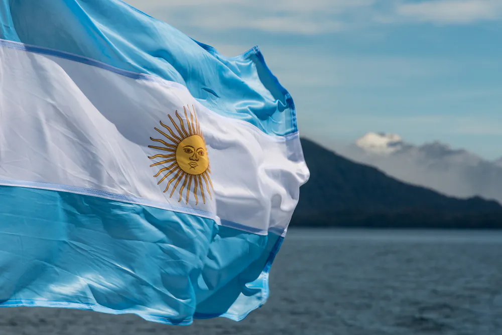 Drapeau de l'Argentine CryptoMode Jeton de fan de l'Association argentine de football