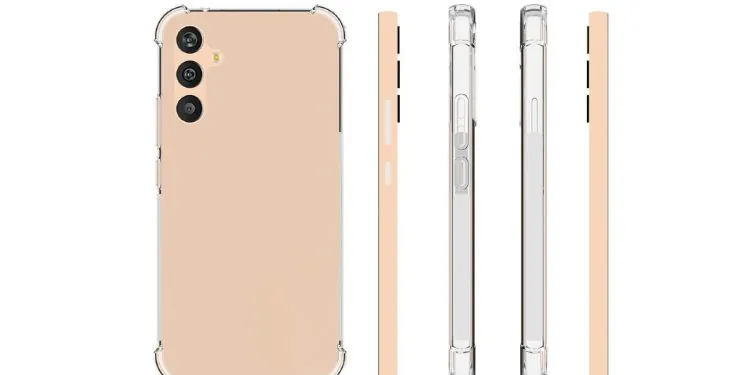 Samsung Galaxy A34 Galaxy A54 Design Bascule A Travers Les