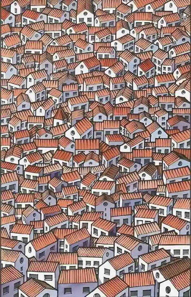 Vous avez besoin d'une bonne vue pour trouver le chat caché