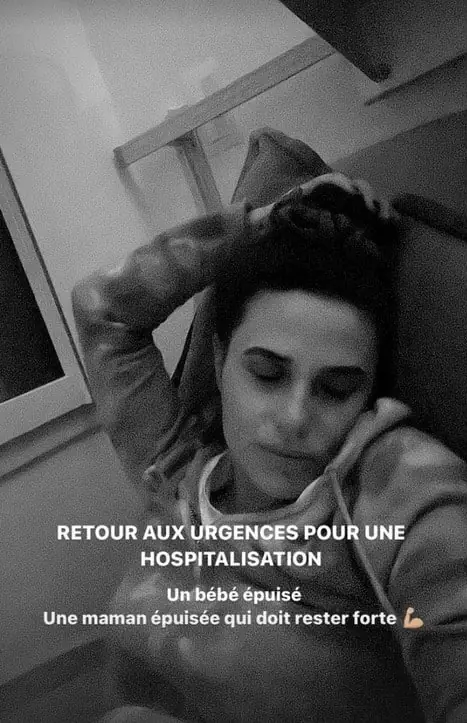 capucine anav bébé enfant lola hôpital bronchiolite