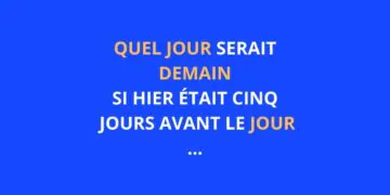 Aurez-vous la bonne logique ?