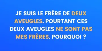 Soyez le plus intelligent pour résoudre cette histoire de frère