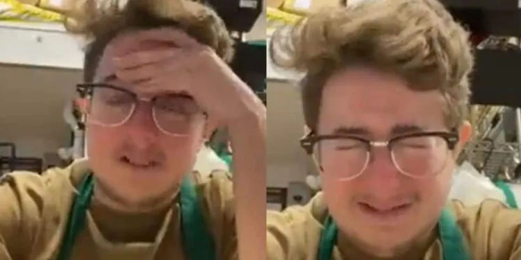 il travaille 8 heures par jour dans une cafétéria et n'en peut plus