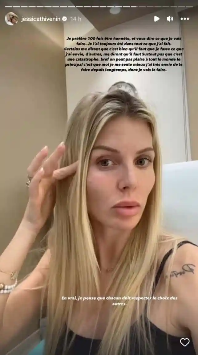 Jessica Thivenin chirurgie esthétique