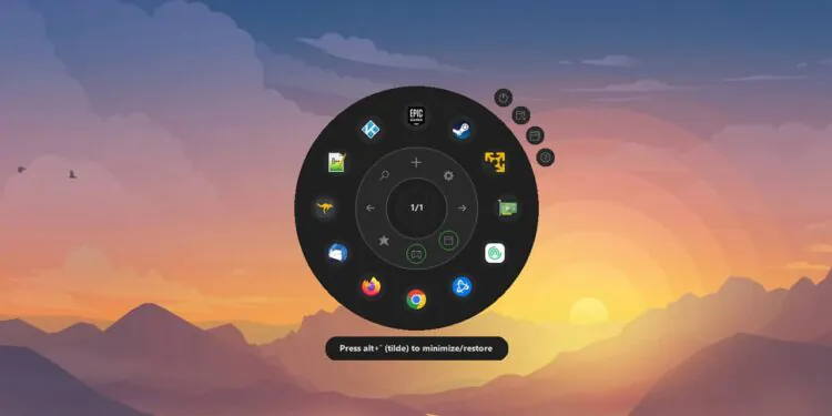 Apps Wheel