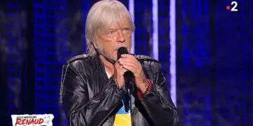 renaud gene spectateurs concert menace arret