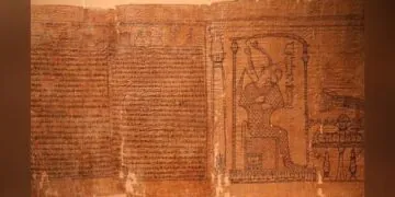 Découvrez des photos d'un papyrus du Livre des morts de 52 pieds de long incroyablement préservé de l'Égypte ancienne