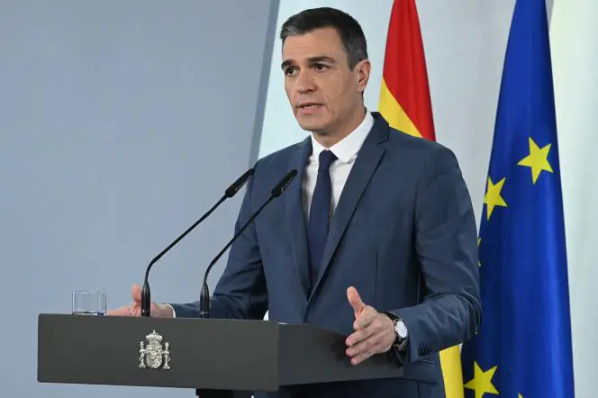 Le Premier ministre espagnol Pedro Sanchez à Madrid le 20 décembre 2022.