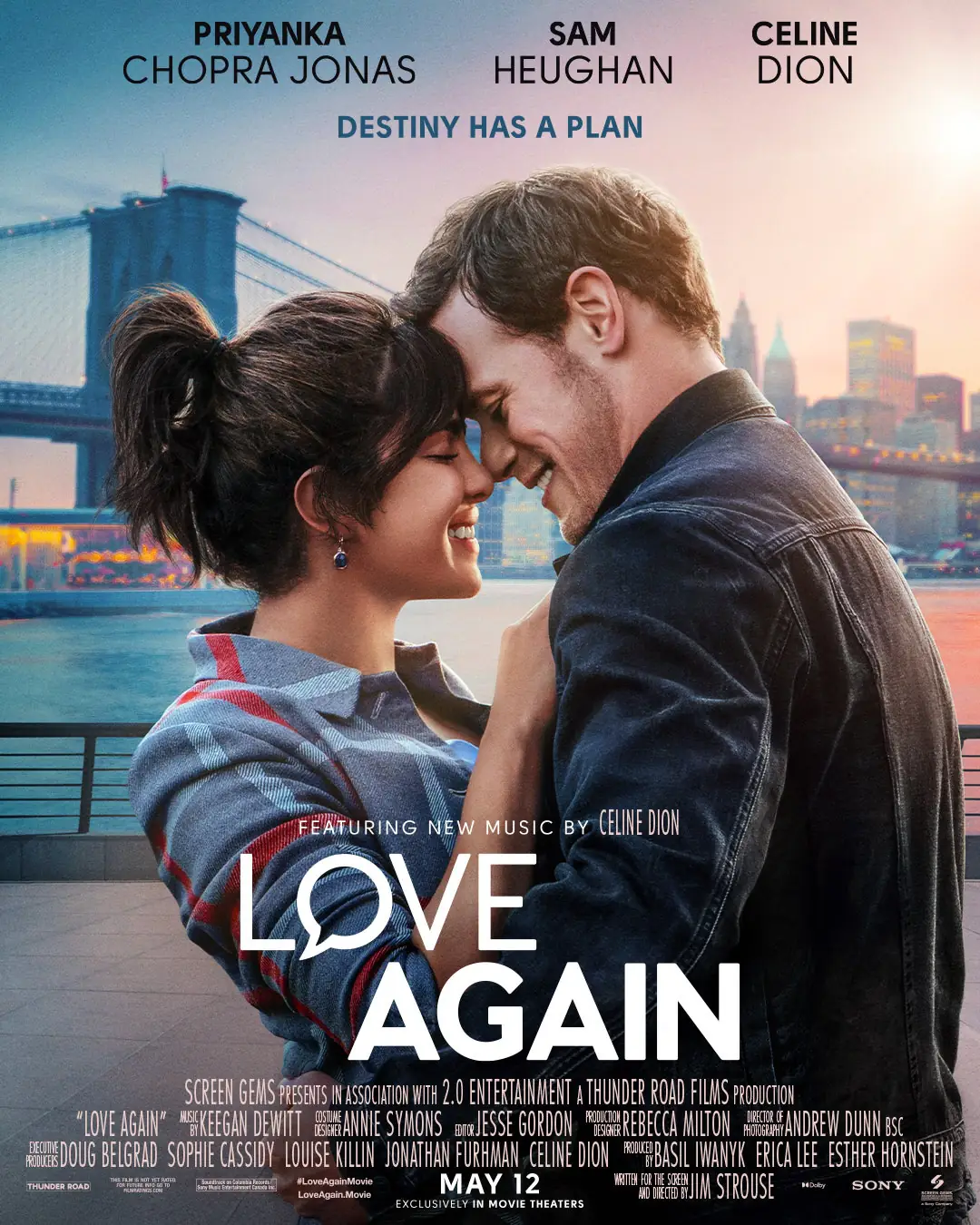 Love Again Sortie du film Sam Heughan Priyanka Chopra