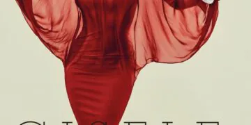gisele bündchen en couverture de vogue italia dans une robe rouge avec des cheveux et du maquillage rouge vif