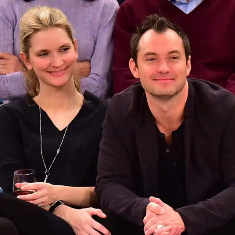 Phillipa Coan et Jude Law