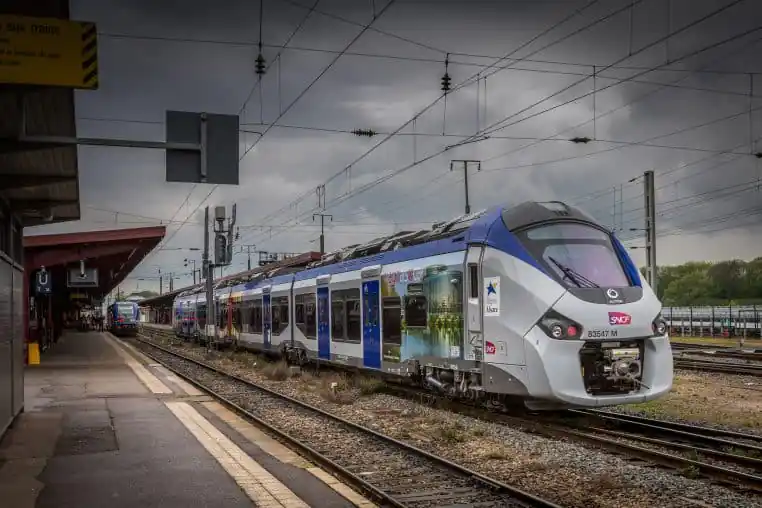 un train évacué à cause d'un passager dangereux