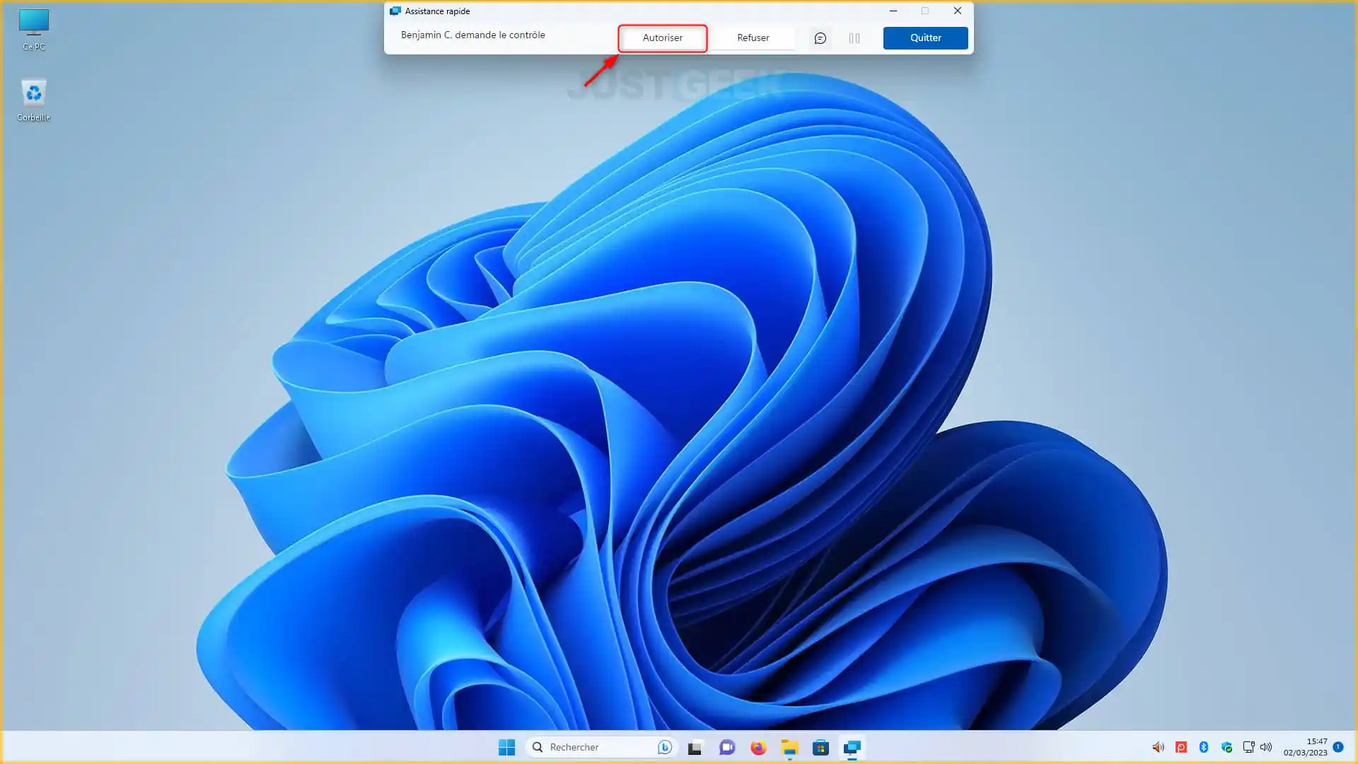 comment dépanner un pc à distance
