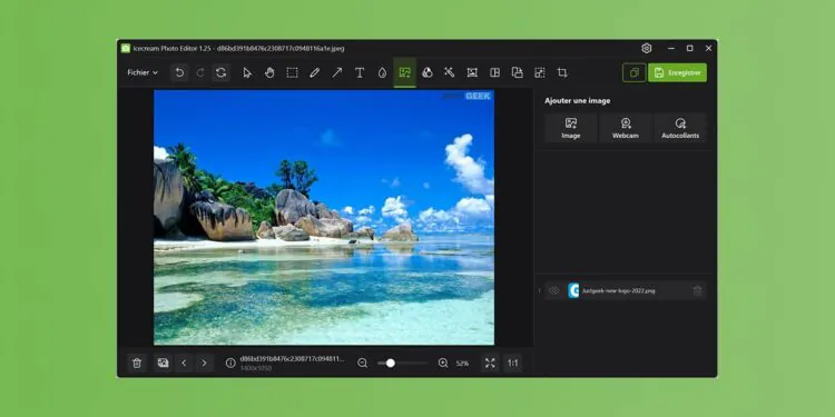 un éditeur de photos gratuit pour Windows