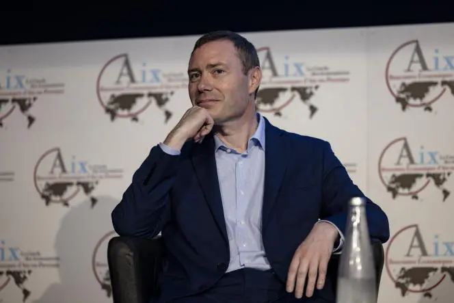 L'économiste Hippolyte d'Albis, à Aix-en-Provence (Bouches-du-Rhône), en juillet 2021.
