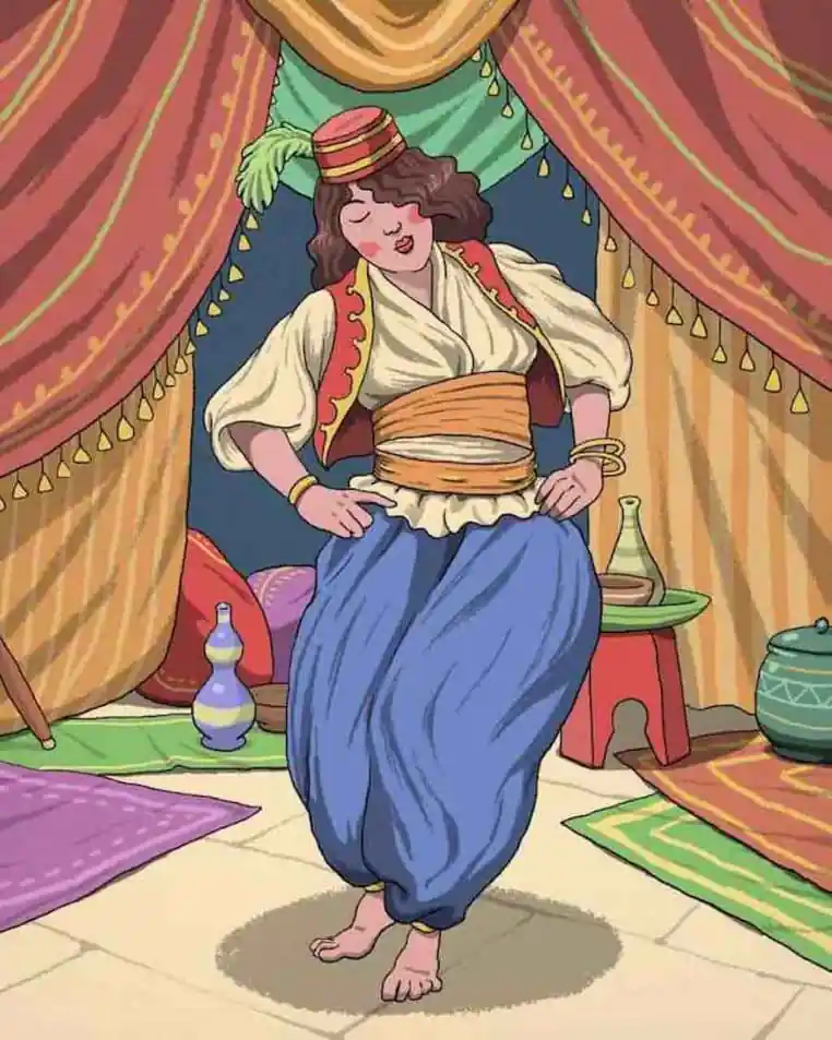 Be a good observer to find the hidden tambourine