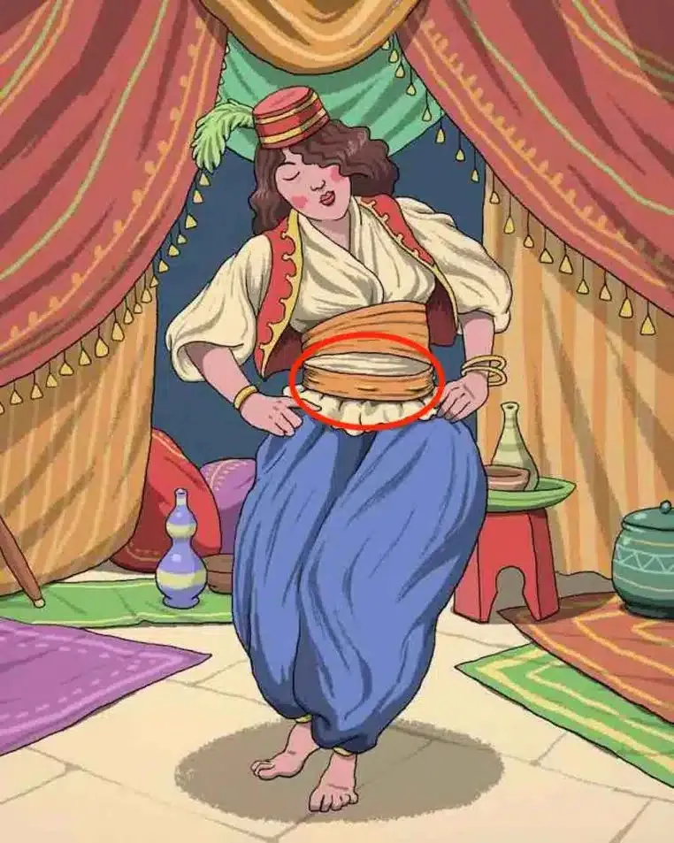 Solution: hidden tambourine location