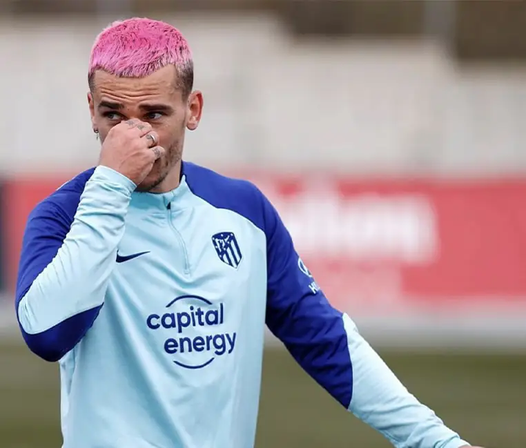Questions sur l'actualité footballistique d'Antoine Griezmann