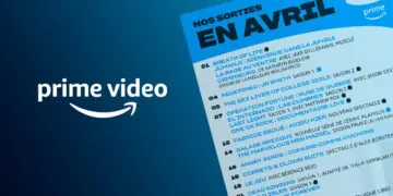 Amazon Prime Video Avril 2023