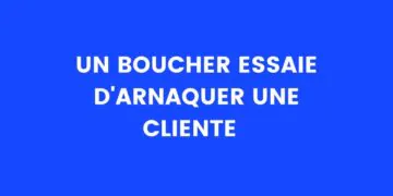 Un boucher veut vendre son dernier poulet