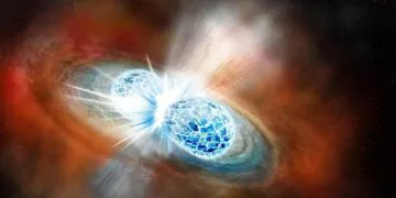 D'étranges sursauts radio qui éclipsent des galaxies entières pourraient provenir d'étoiles à neutrons en collision, selon une nouvelle étude