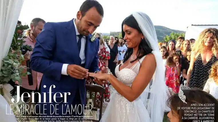 mariage ambroise fieschi jenifer bartoli chanteuse musique france star academy changement de nom