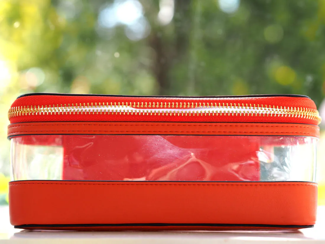 Trousse de maquillage transparente Accessorize