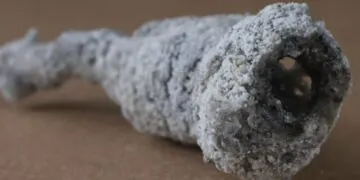 Une «matière cristalline» inédite cachée dans un morceau de foudre fossilisée est probablement un tout nouveau minéral