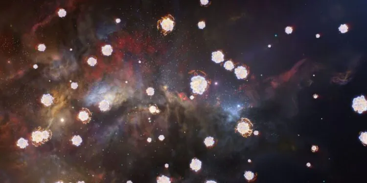 Des astronomes découvrent les restes des étoiles les plus anciennes de l'univers
