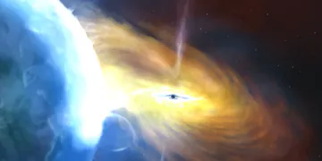 Un trou noir désordonné vient peut-être de déclencher la plus grande explosion de l'univers