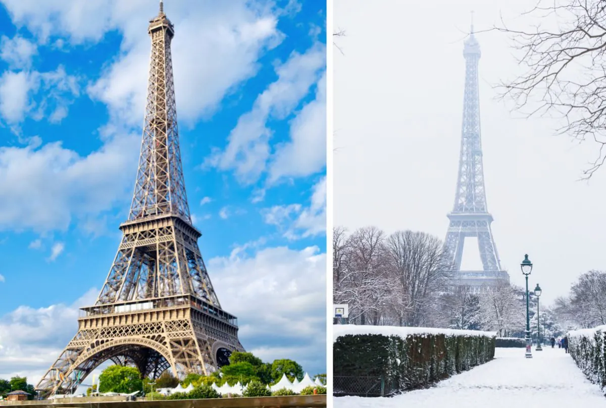 Tour Eiffel, Ciel, Nuage, Bleu, Tour