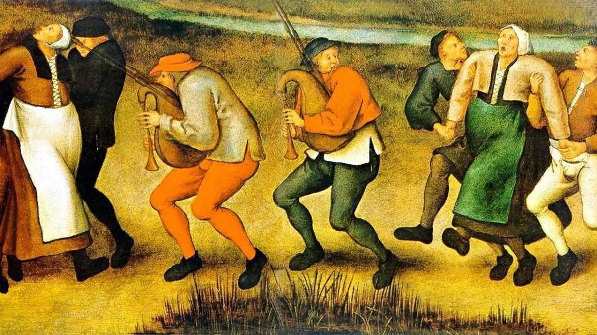 Danse de Saint Vitus, Humain, Peinture