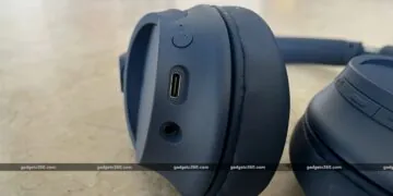 examen sony wh ch720n port usb c sony