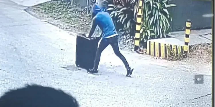 Eight-Year-Old Abducted Girl Wheeled Through Street In Suitcase