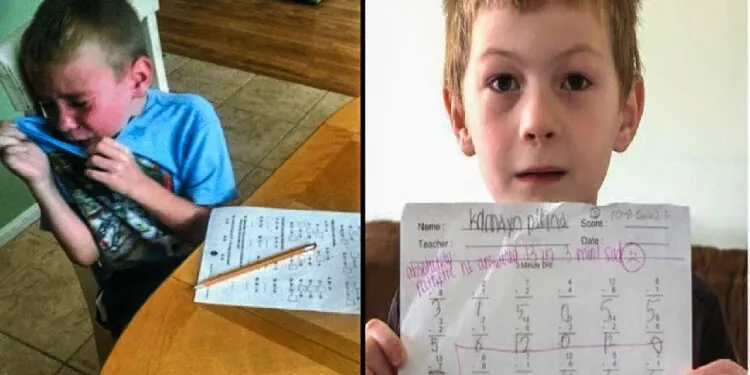 Teacher Writes Insult On Boy’s Homework, Has No Idea Who Dad Is
