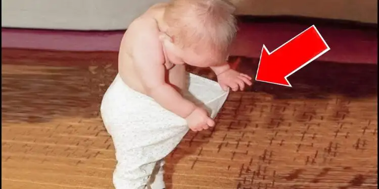 Baby Keeps Staring Inside His Pants, When Mom Discovers Why She Calls 911