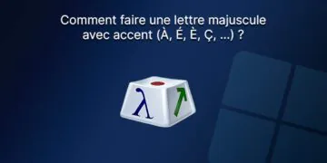 Faire une lettre majuscule avec accent